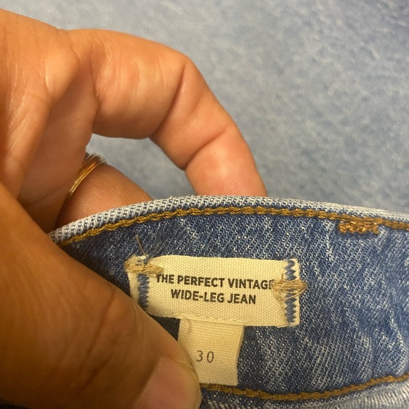 Madewell Wide-Leg Jeans in Medium Blue Wash - Picture 11 of 11